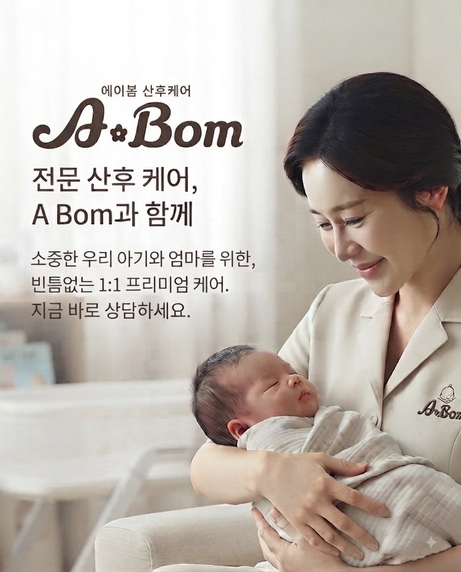 에이봄 산후케어 — 산모와 아기